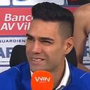 Palabras de Falcao en rueda de prensa tras empate con Pasto.