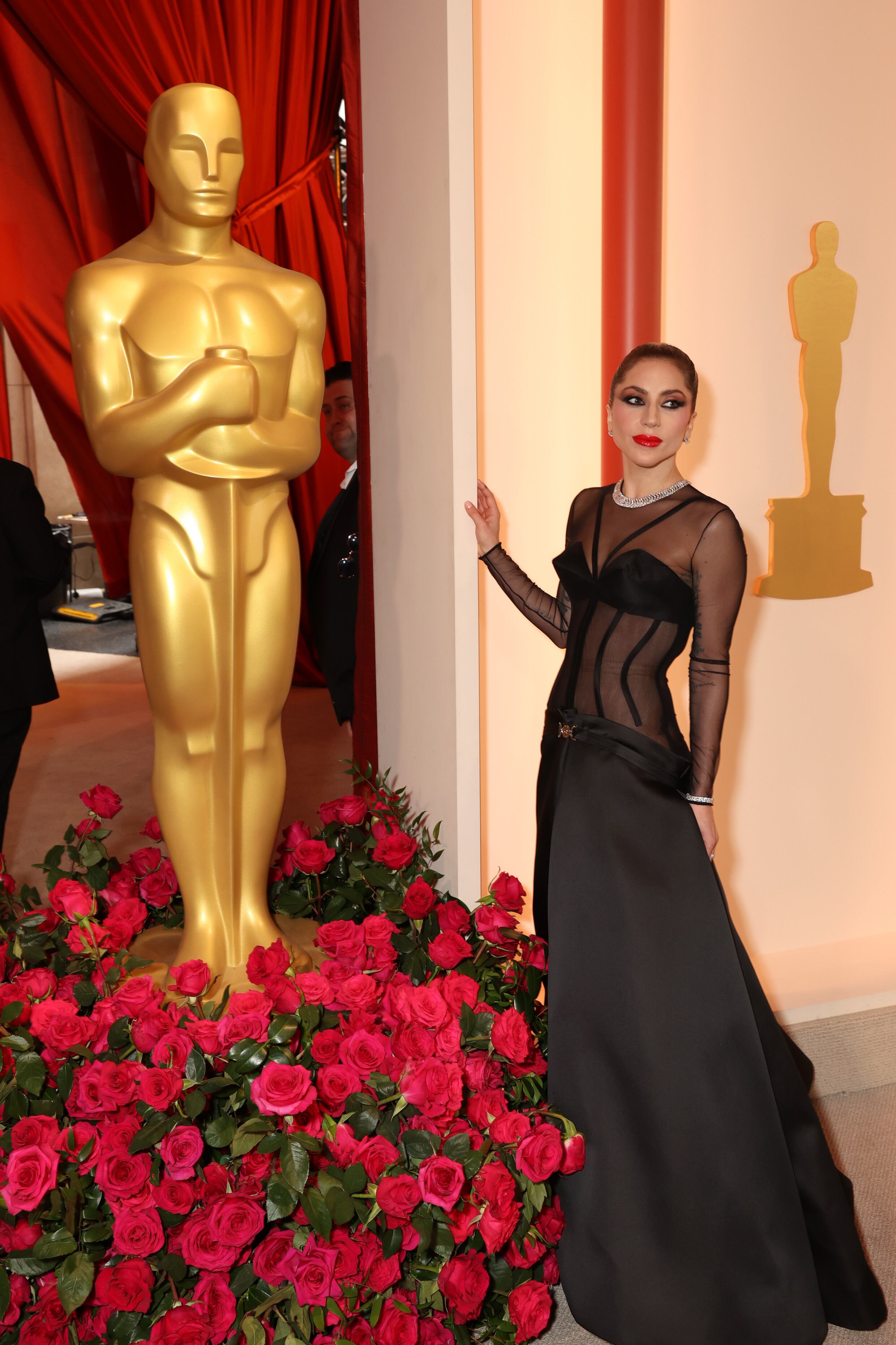 HOLLYWOOD, CALIFORNIA - MARCH 12: Lady Gaga attends the 95th Annual Academy Awards on March 12, 2023 in Hollywood, California. (Photo by Jesse Grant/Getty Images)