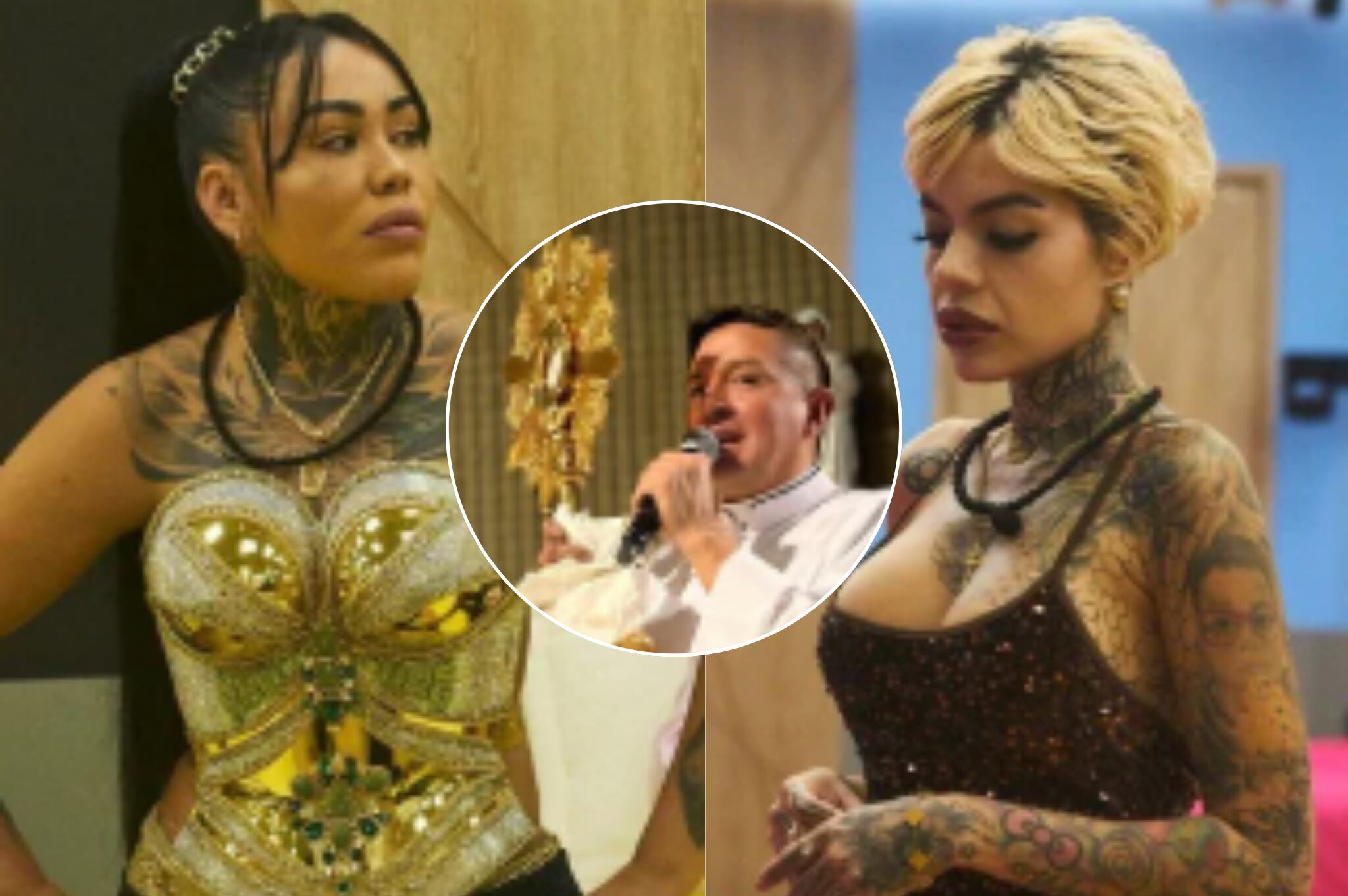 Padre Chucho se pronunció por peleas entre Yina Calderón y Melissa Gate en La casa de los famosos