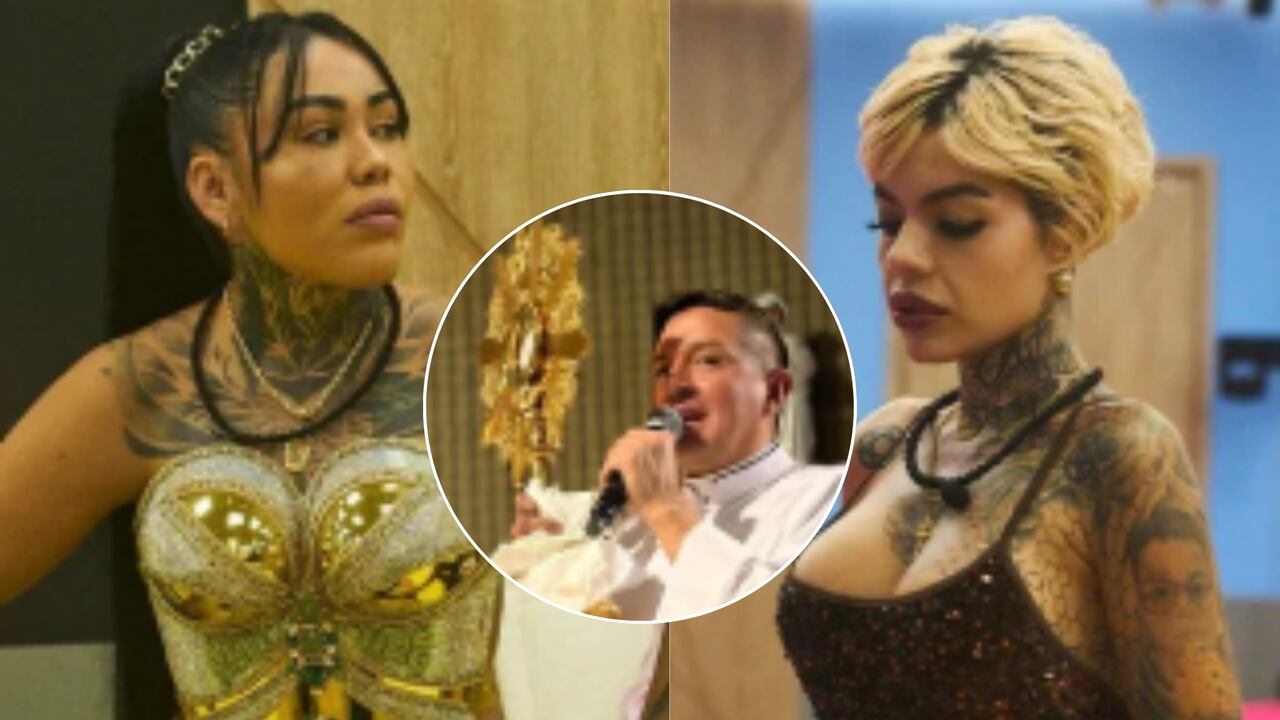 Padre Chucho se pronunció por peleas entre Yina Calderón y Melissa Gate en La casa de los famosos