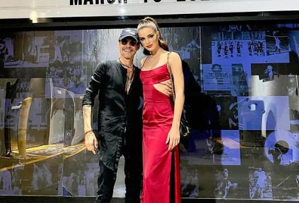 Marc Anthony y Nadia Ferreira