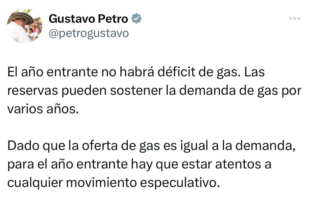 Mensaje presidente Gustavo Petro