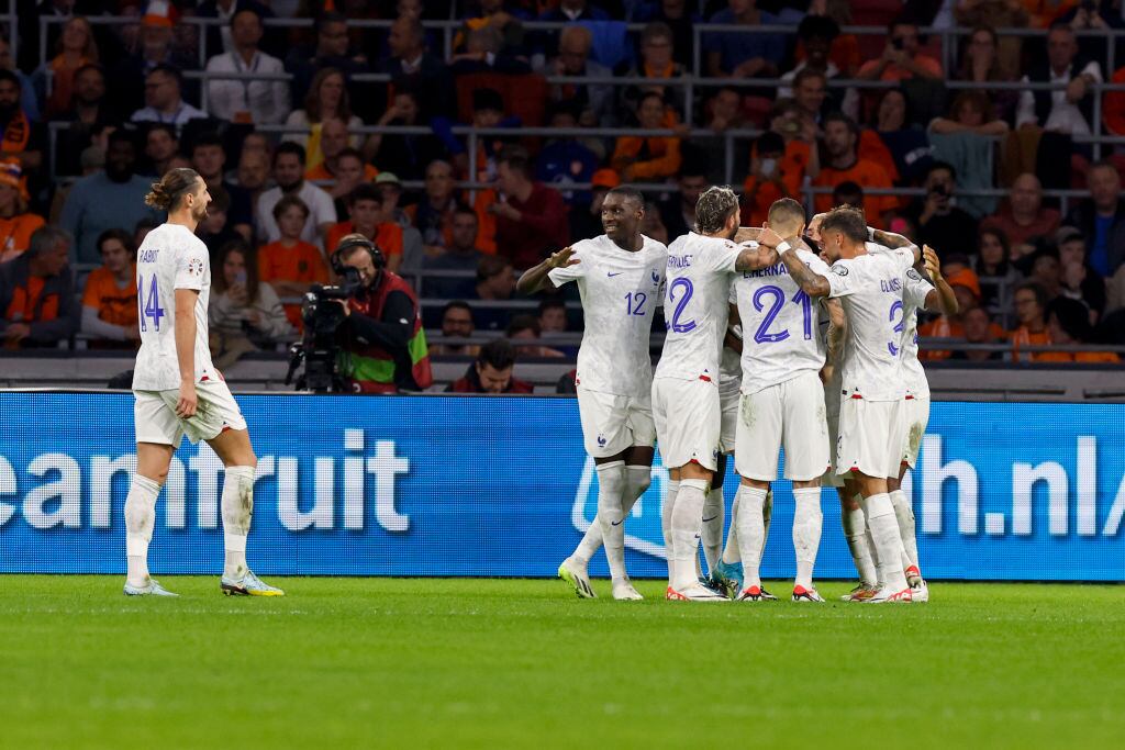 Mbappé firmó doblete ante Países Bajos