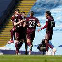 Manchester City y Leeds United en el Etihad Stadium de Manchester.