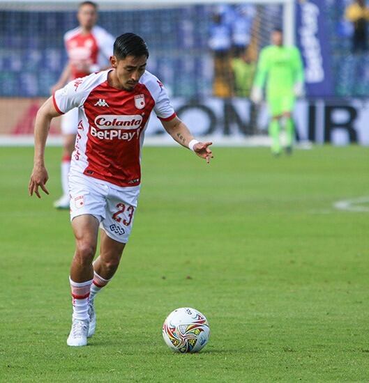 Fabián Sambueza, volante de Santa Fe.