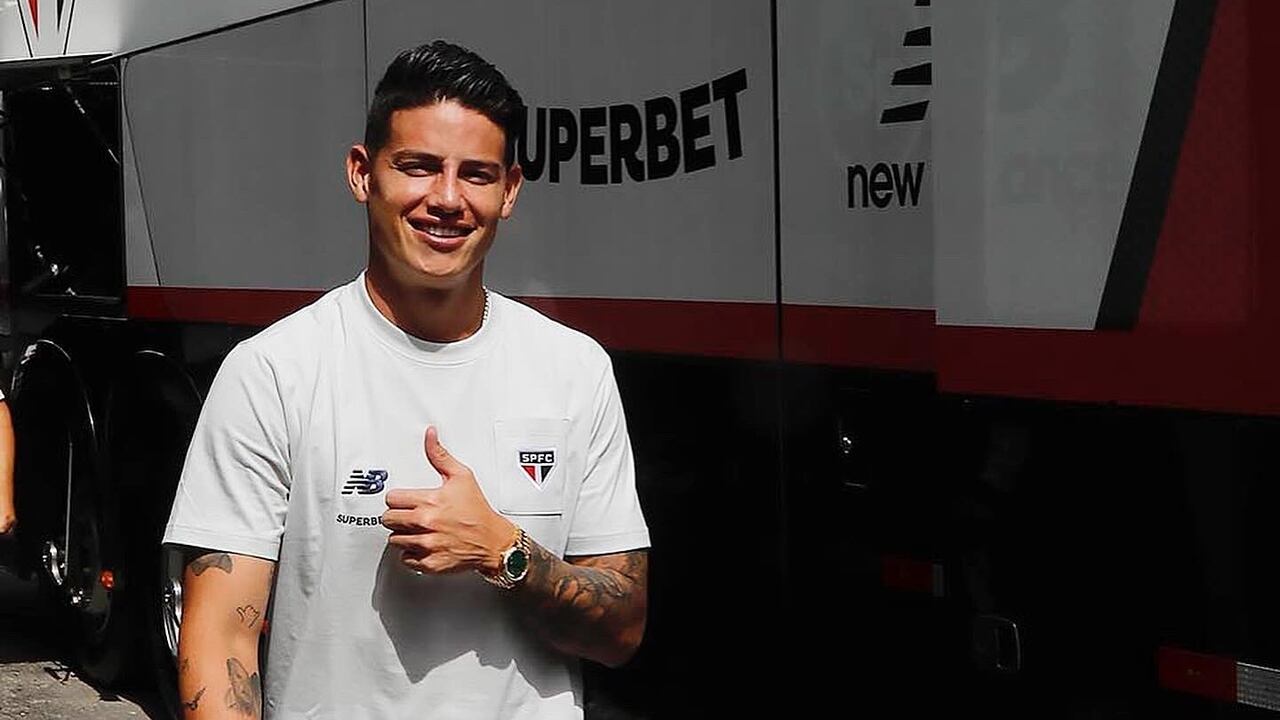 James Rodríguez Sao Paulo