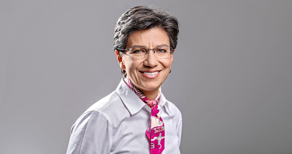 Claudia López, alcaldesa de Bogotá. 