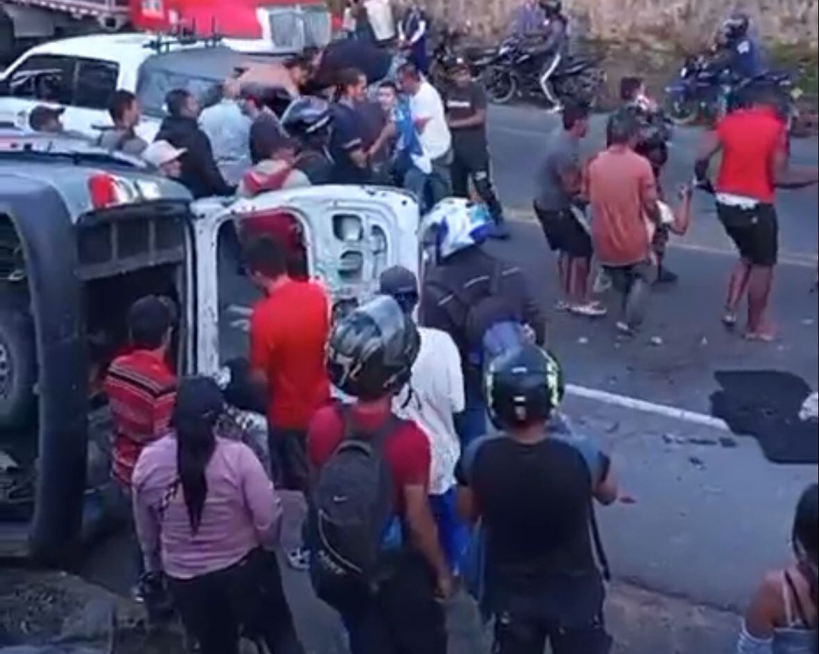 Atentado contra el Inpec en Cauca.