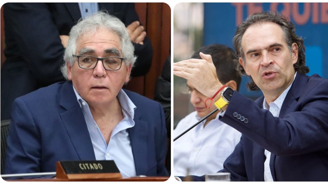 El director de la UNP, Augusto Rodríguez, y Federico Gutiérrez.