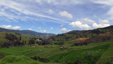 Zona rural de Belmira, en Antioquia