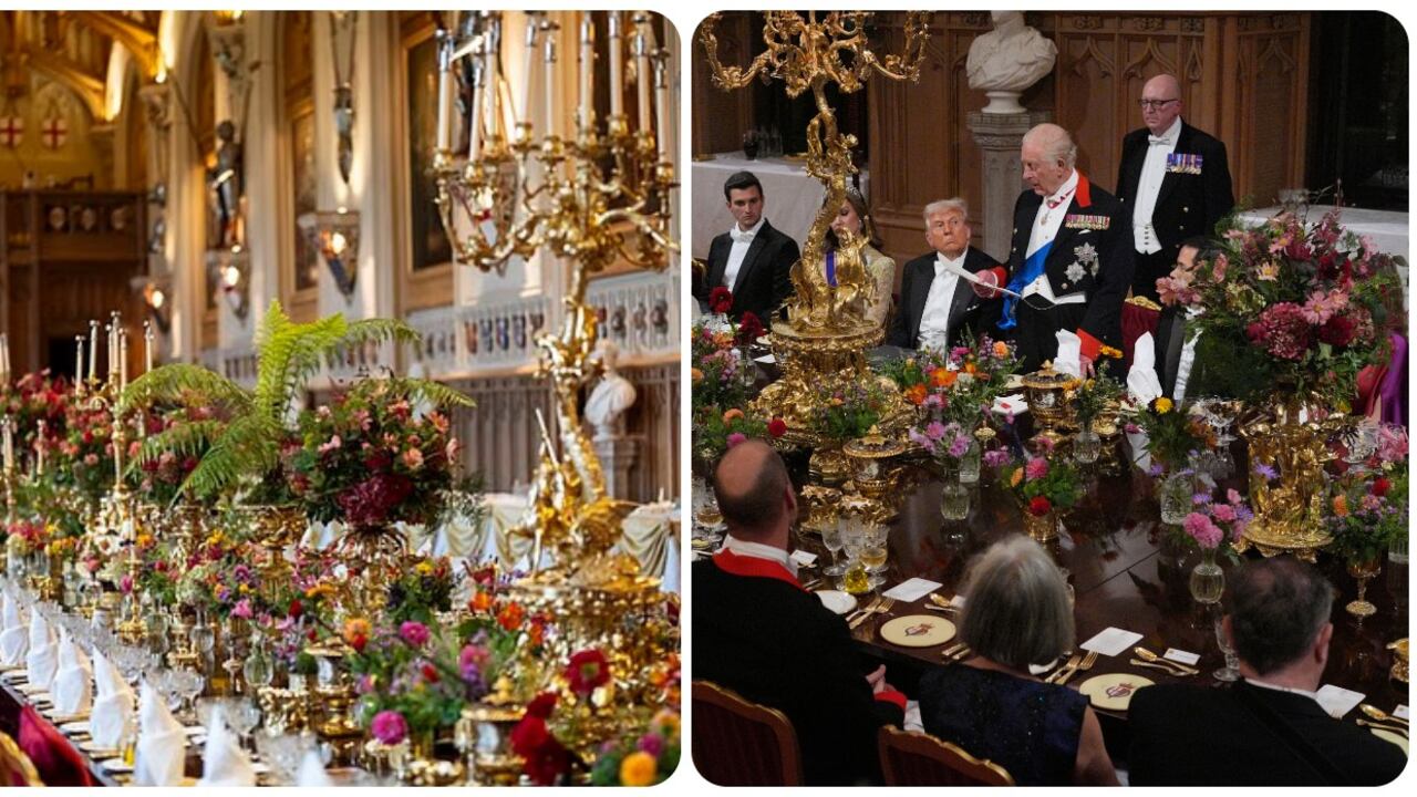El banquete real fue ofrecido por Carlos lll y la reina Camila.