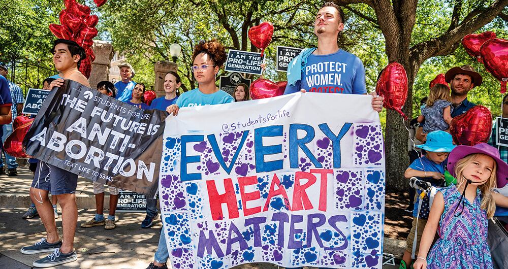 Una nueva y restrictiva ley contra el aborto se promulgó en Texas, por ahora está en veremos al contar con el rechazo del presidente Biden. Foto: Getty Images