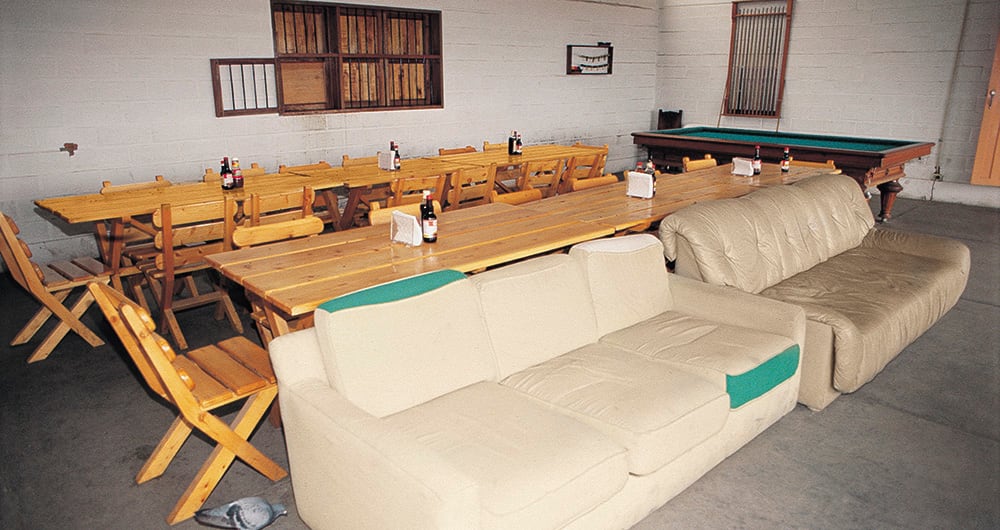 Instalaciones donde yacía Pablo escobar. 