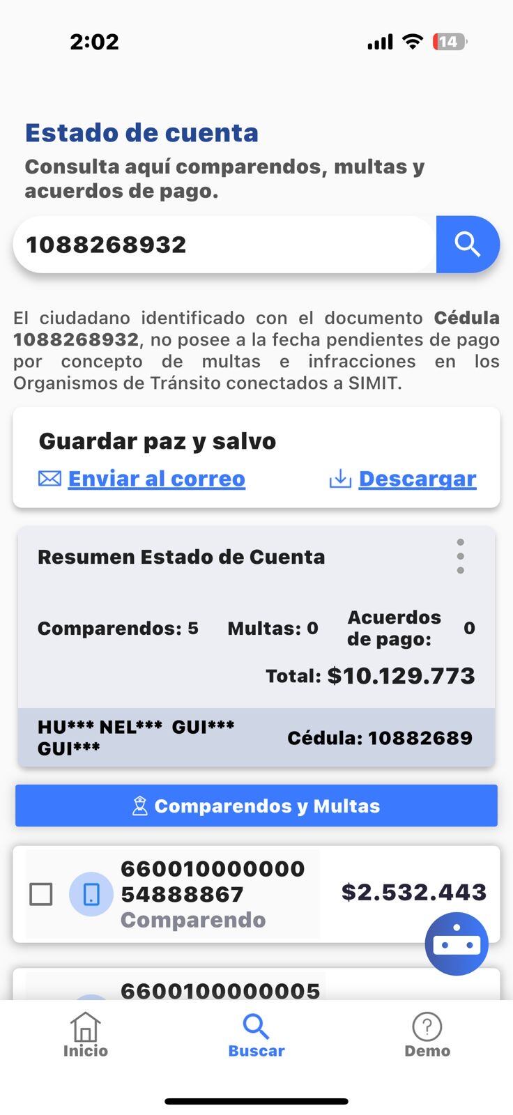 Comparendos a candidato a la Cámara de Representantes Nelson Guisao