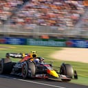El mexicano Checo Pérez durante el Gran Premio de Australia, el pasado 10 de abril