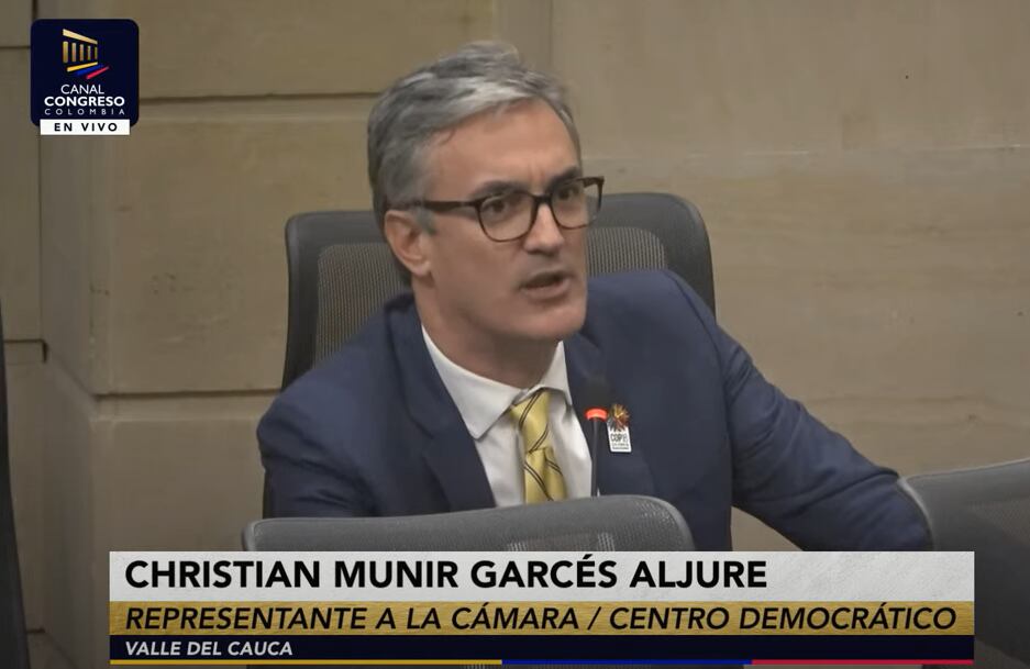 Christian Garcés, senador