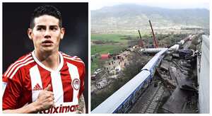 Aplazan partido del Olympiacos de James por tragedia en Grecia.