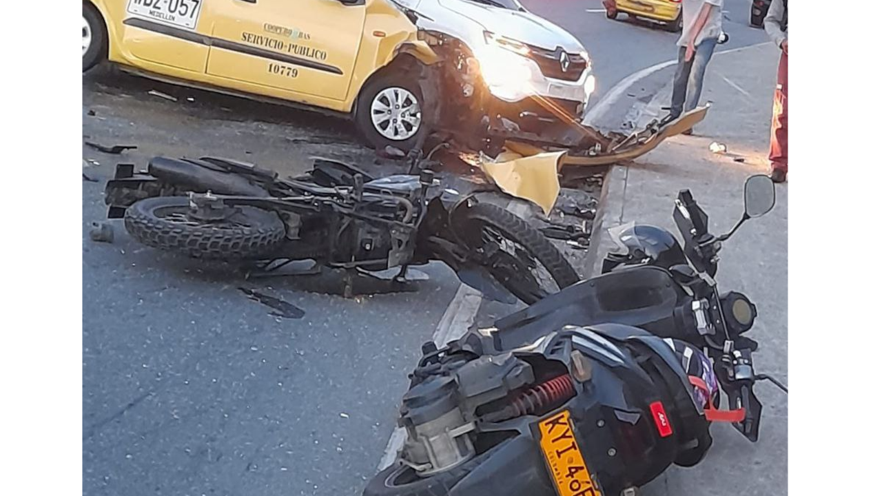 El siniestro ocurrió a la altura del municipio de Copacabana.
