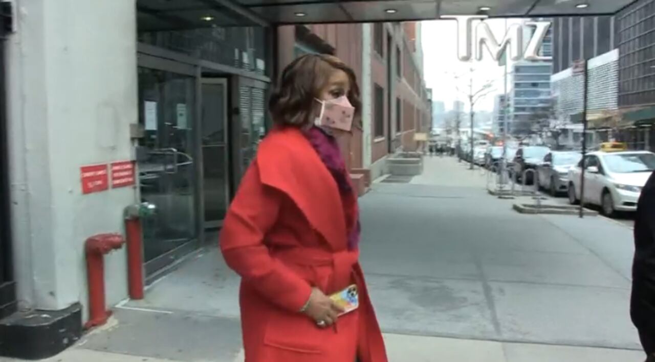 Gayle King, periodista del programa “CBS This Morning” de New York.