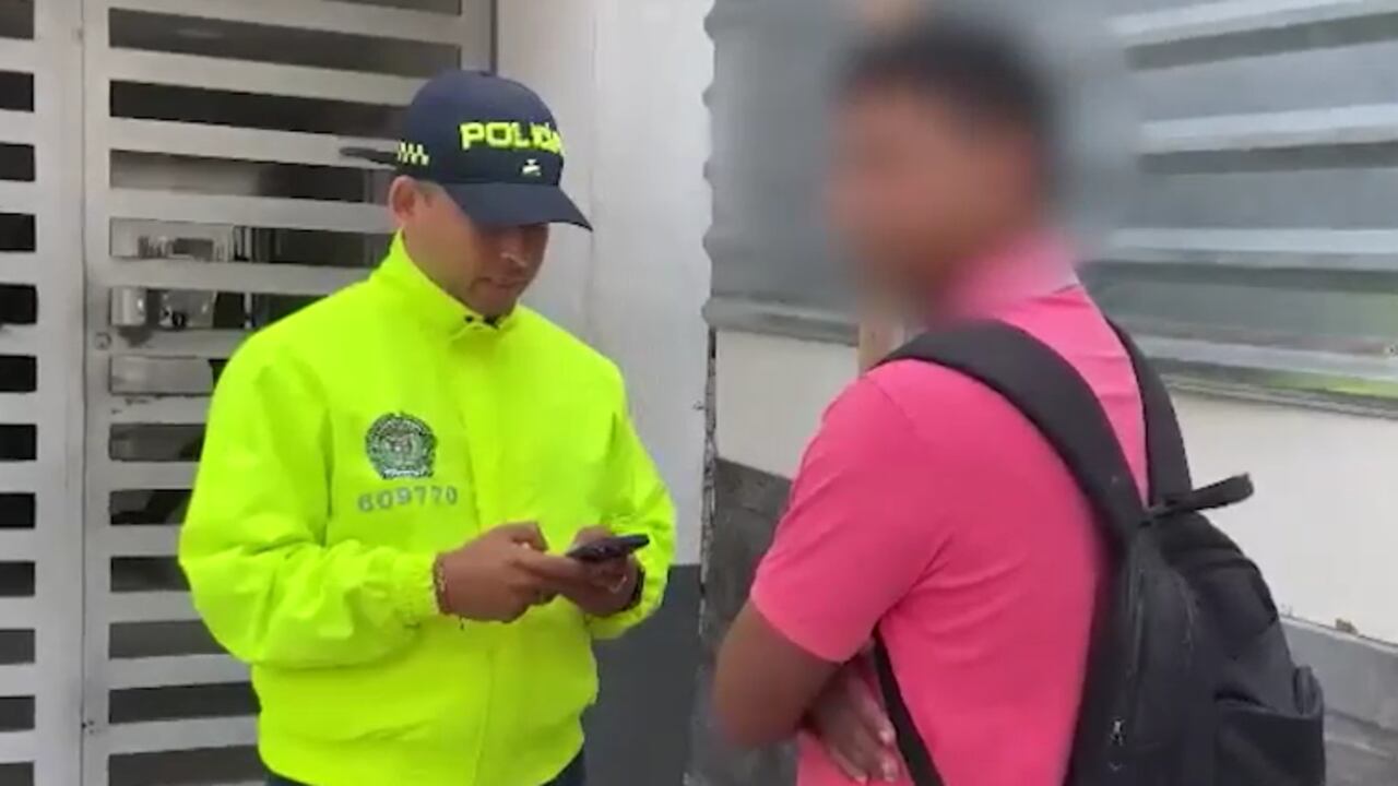Momento de la captura de Brayan Campo, asesino de la niña Sofía Delgado.