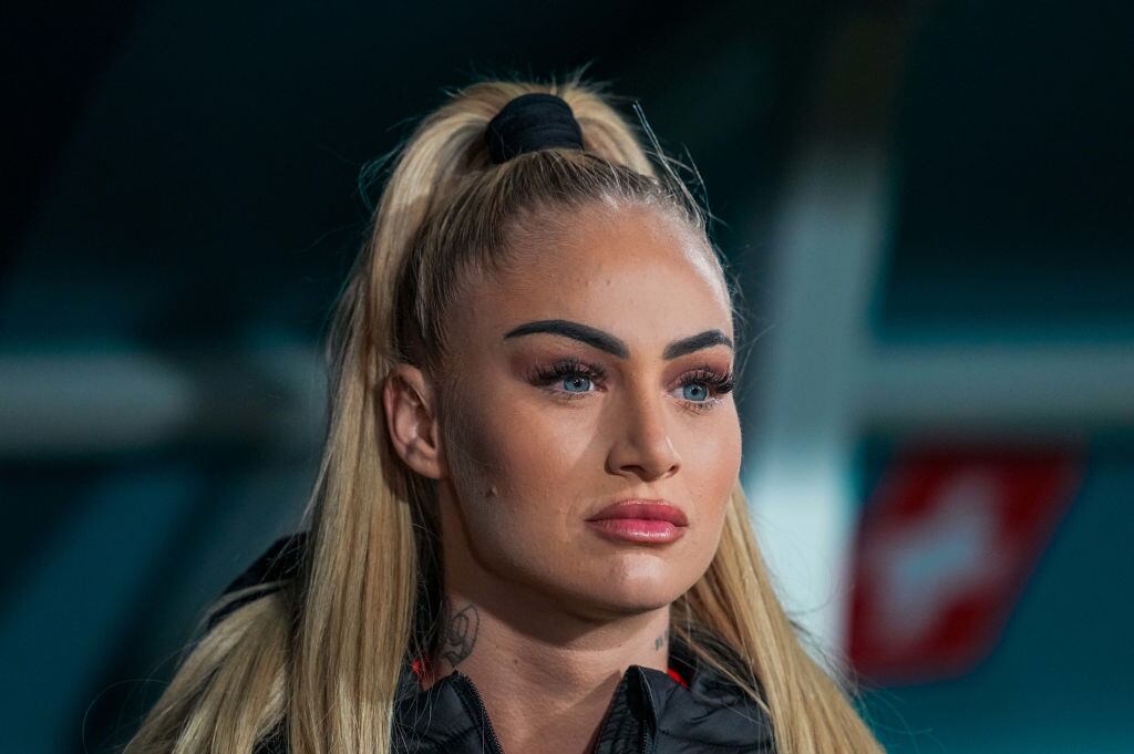 Alisha Lehmann, jugadora de la Selección de Suiza.