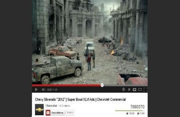 Comercial de medio tiempo de Chrysler para el Super Bowl 2012. Sólo sobreviven los mejores