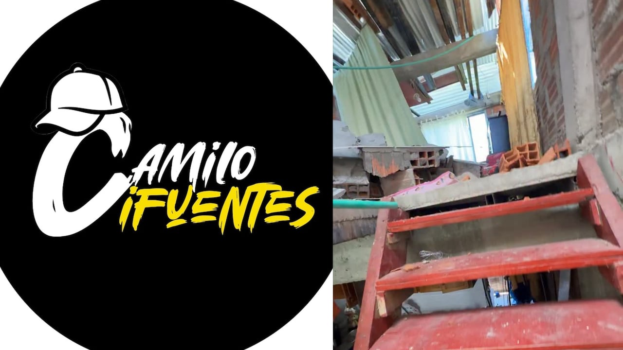 Camilo Cifuentes mostró la casa de su familia en ruinas
