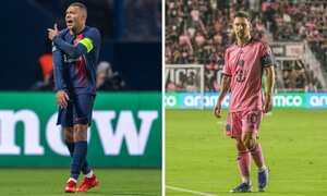 Frase de Mbappé a Messi.