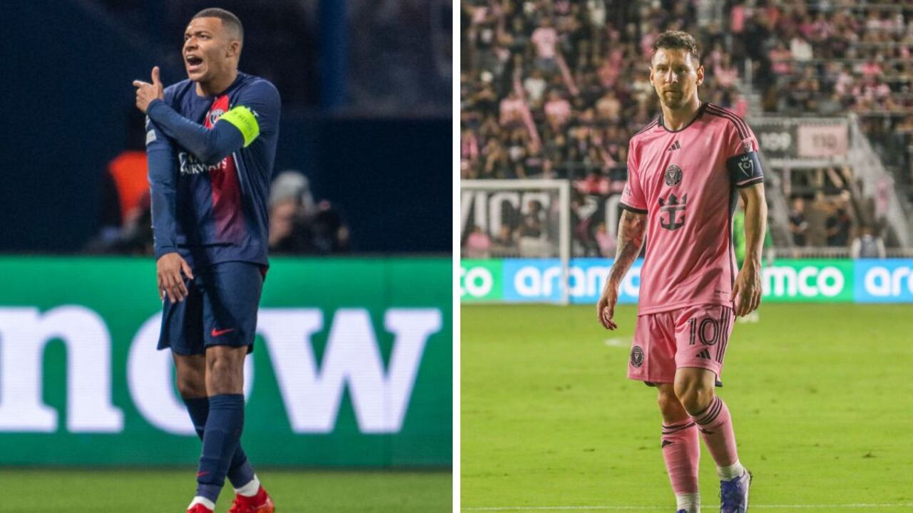 Frase de Mbappé a Messi.