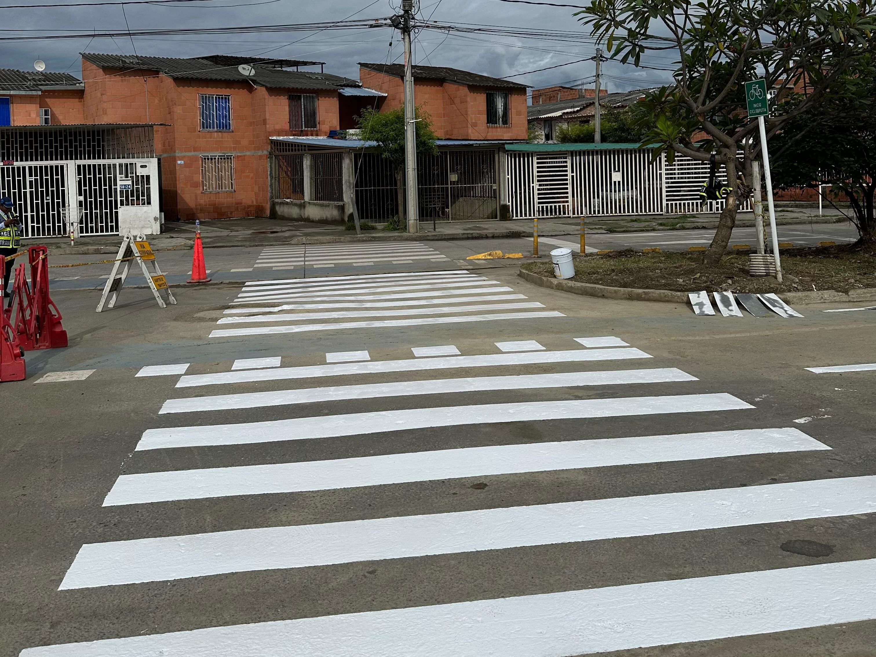 Obra entregada en Palmira