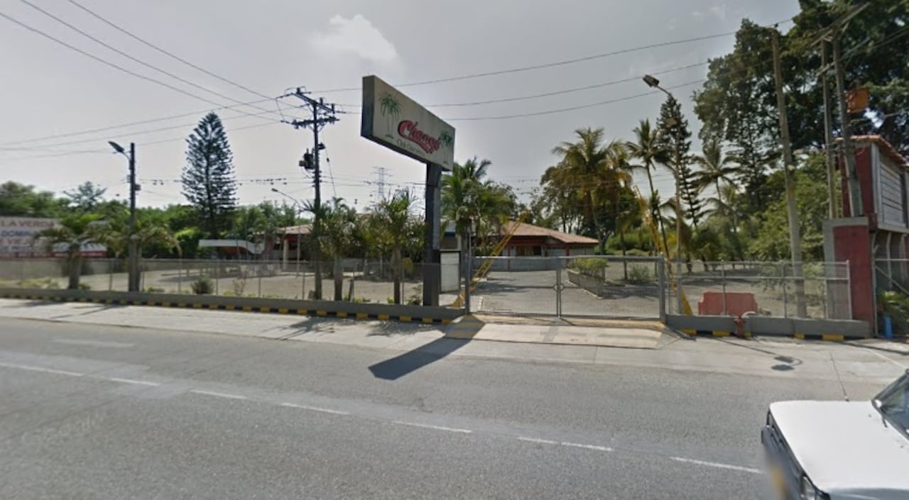 Discoteca Changó, en Juanchito.