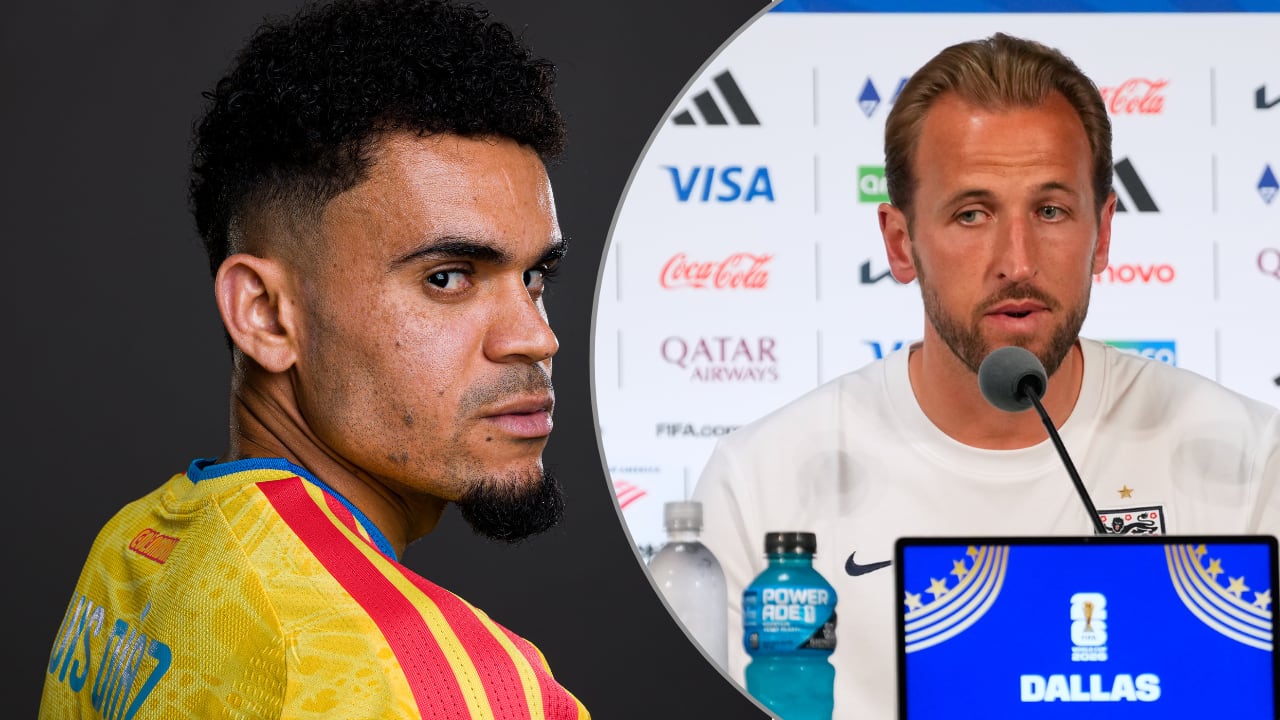 Luis Díaz y Harry Kane, de compañeros en Bayern Múnich a rivales en el Mundial 2026