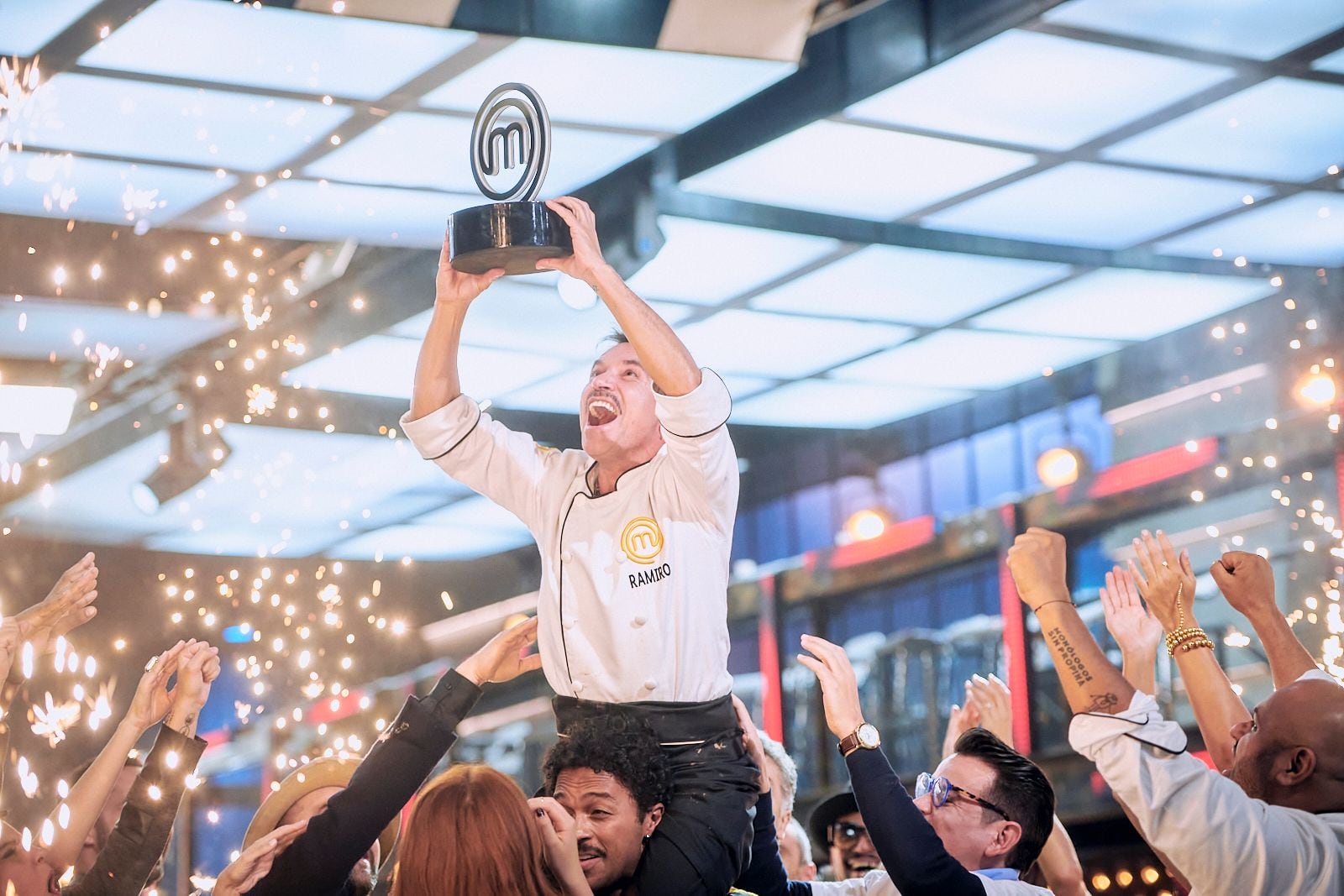 Ramiro Meneses, ganador de Masterchef Celebtity. Foto: Cortesía RCN