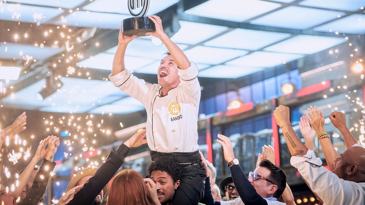 Ramiro Meneses, ganador de Masterchef Celebtity. Foto: Cortesía RCN