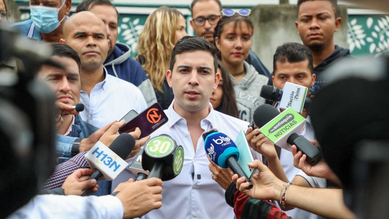 Esteban Restrepo, excandidato a la Gobernación de Antioquia.