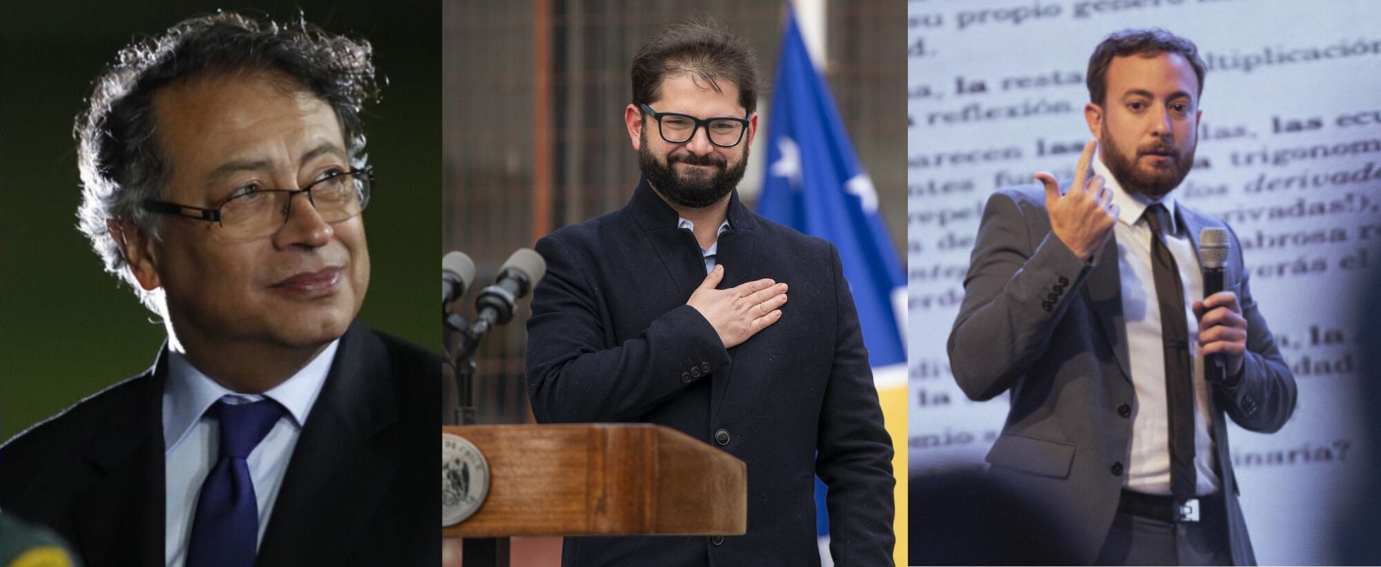 Agustín Laje tilda de 'cínico y bruto' al presidente Petro