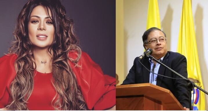 La cantante ha sido una de las mayores opositoras de Gustavo Petro.