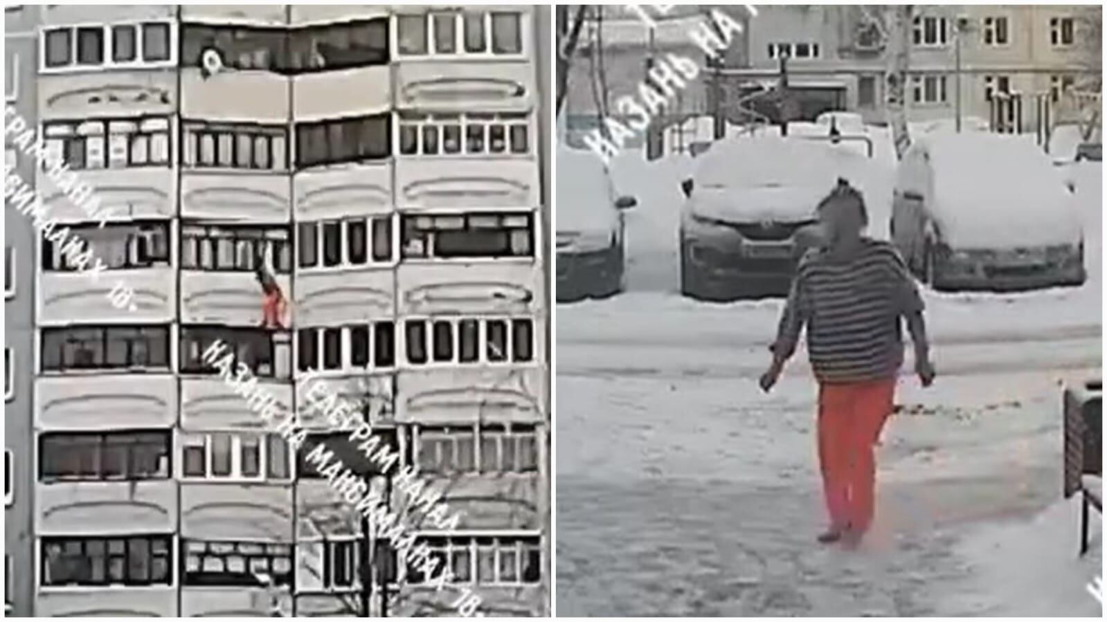 Según medios locales, la mujer se había quedado encerrada en una habitación.