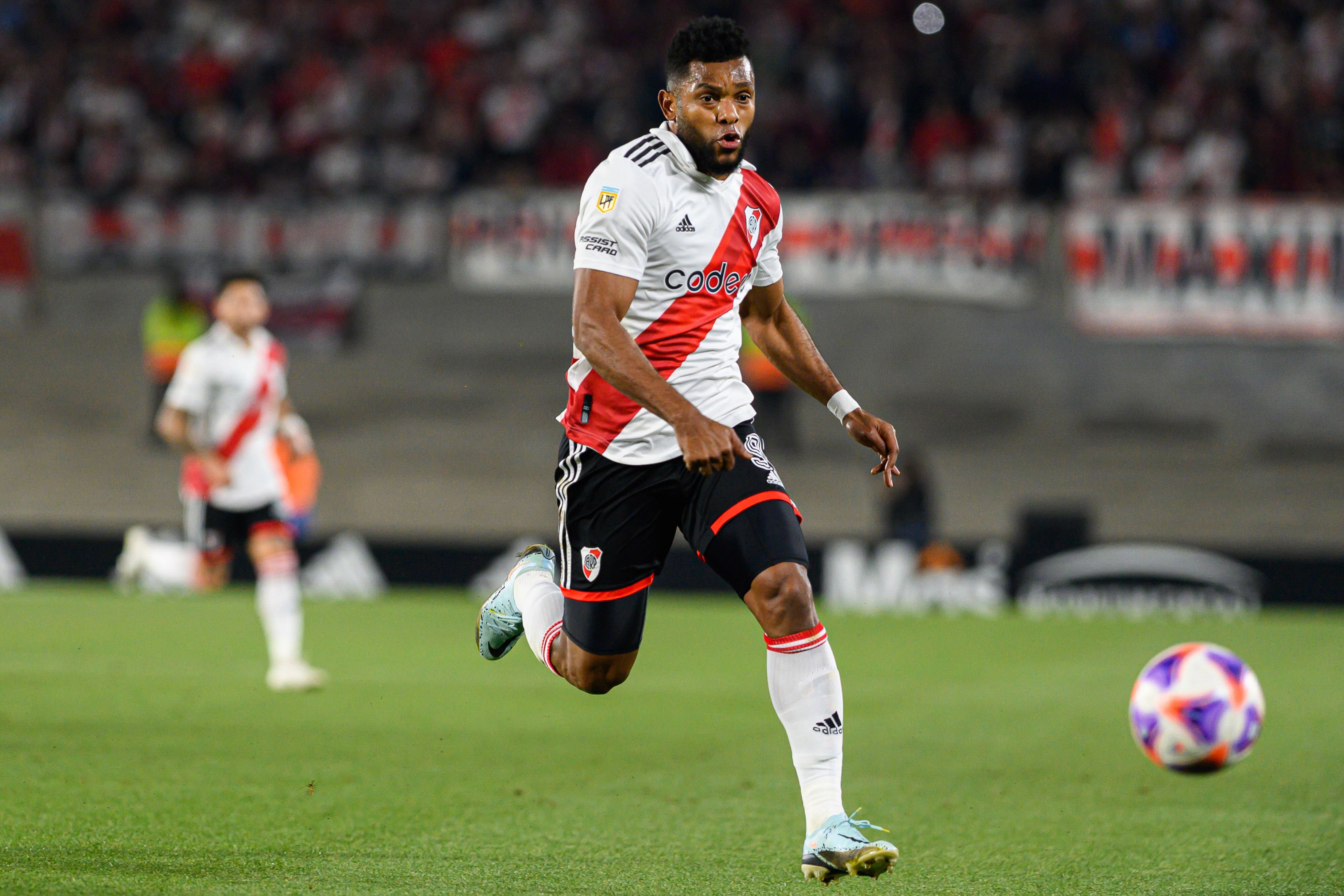 El colombiano lleva 7 goles en 17 partidos con River.