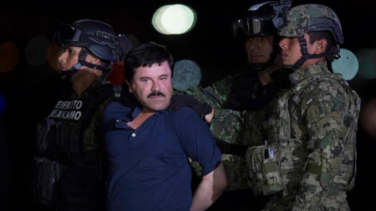 Joaquín el 'Chapo' Guzmán responde por una condena de cadena perpetua en Estados Unidos.