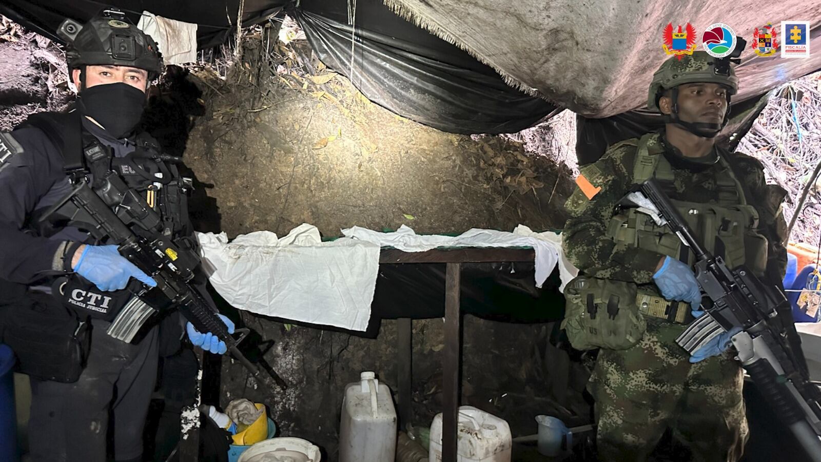 Descubren magalaboratorio para el procesameinto de cocaína; más de cuatro toneladas estaban embaladas y listas para ser enviadas a EE. UU.