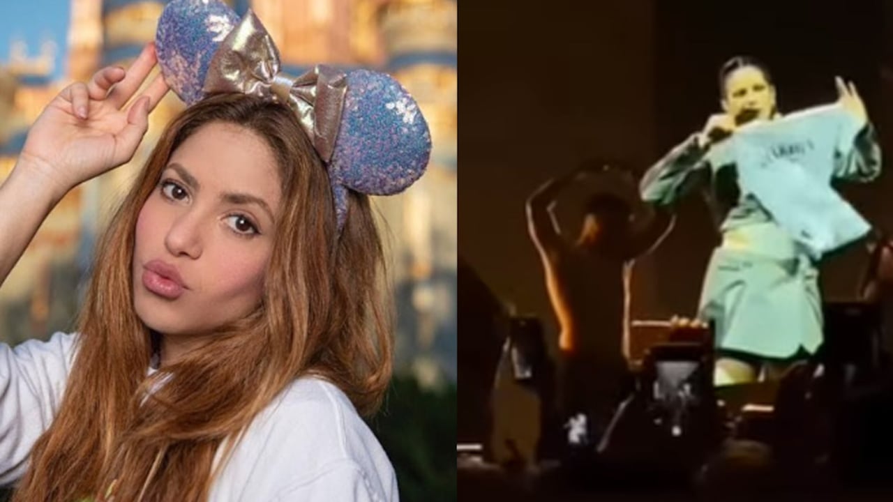 Shakira y Rosalía - Fotos tomada de Instagram @shakira