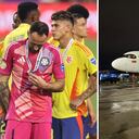 Selección Colombia aterrizó en Bogotá este lunes