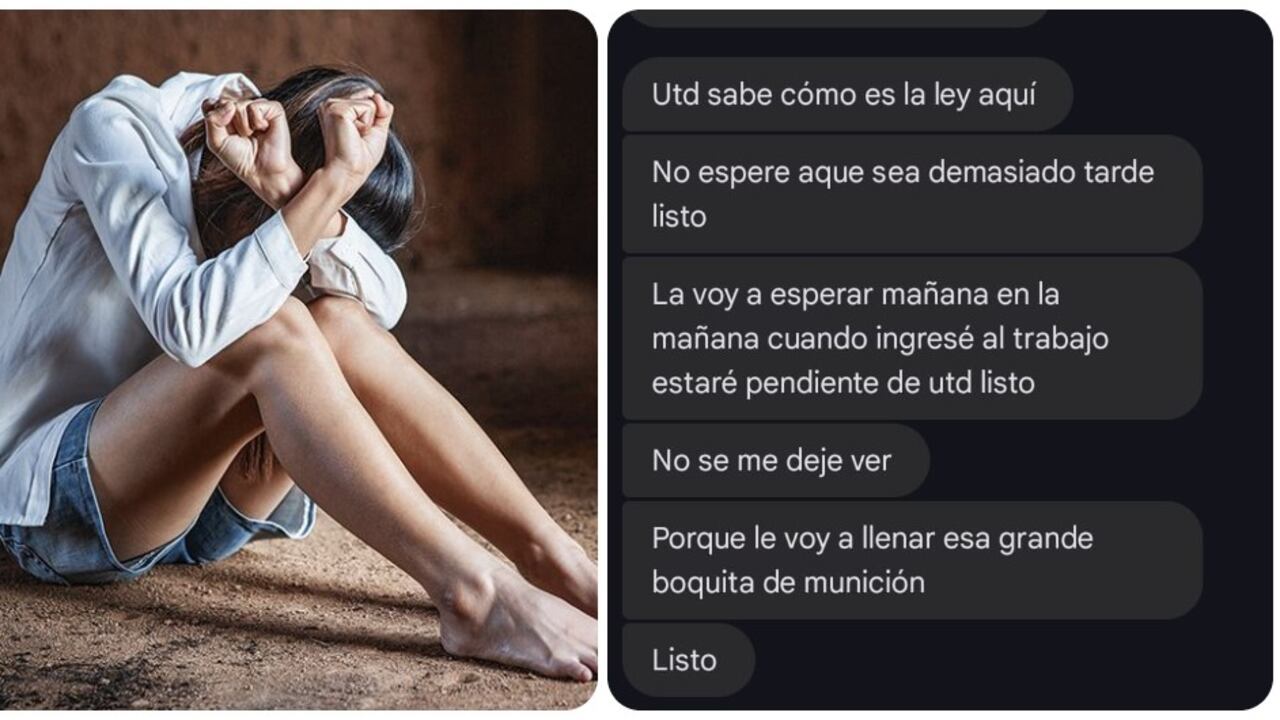 Una joven en Bogotá denuncia que su expareja, un expatrullero de la Policía, ha venido amenazándola con quitarle la vida.