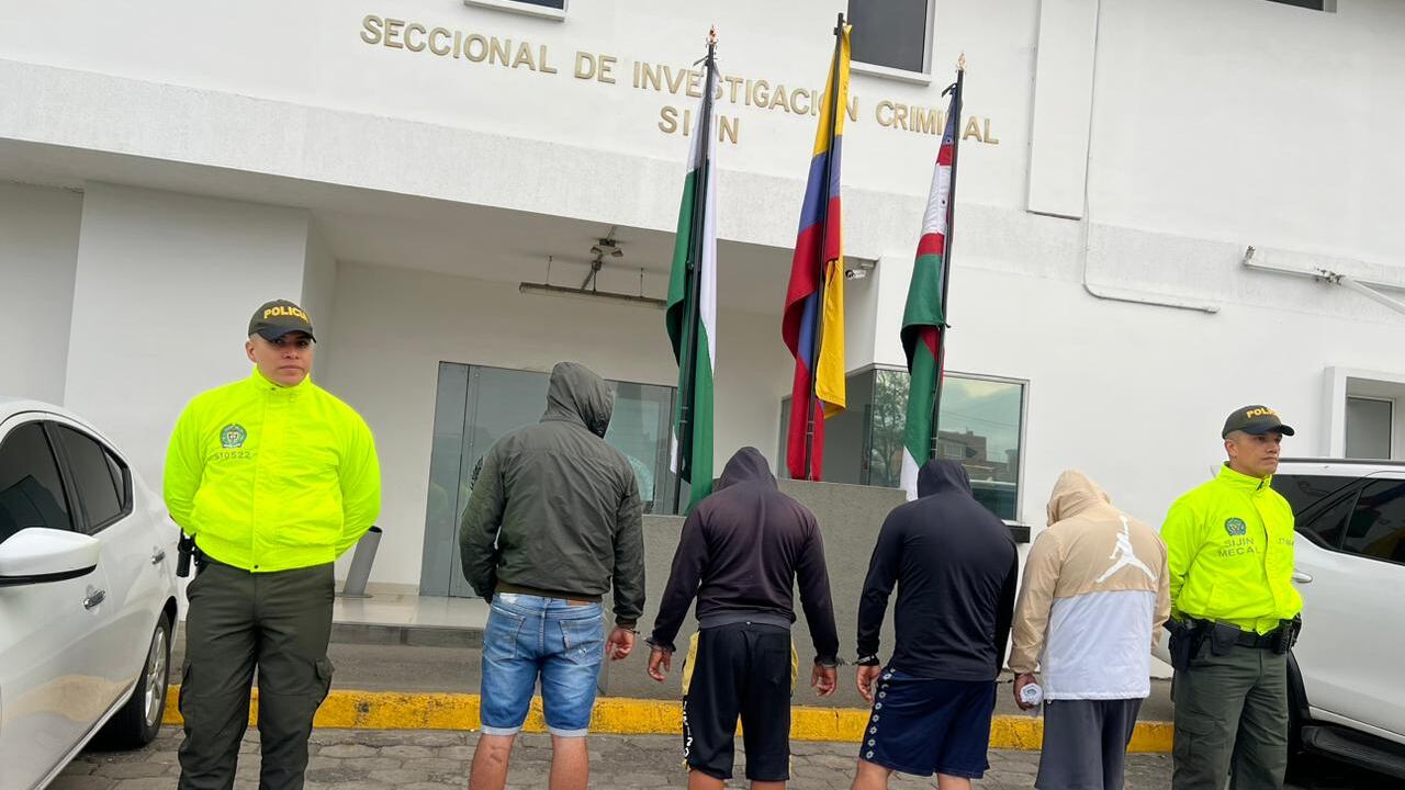 Banda que robaba vehículos en Cali