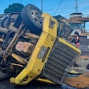 Accidente vía Bucaramanga - Pamplona.