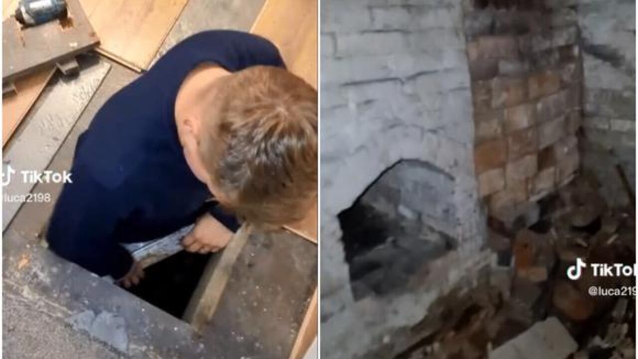 Un joven británico hizo un sorpresivo descubrimiento en una vivienda del siglo XIX que había adquirido recientemente.