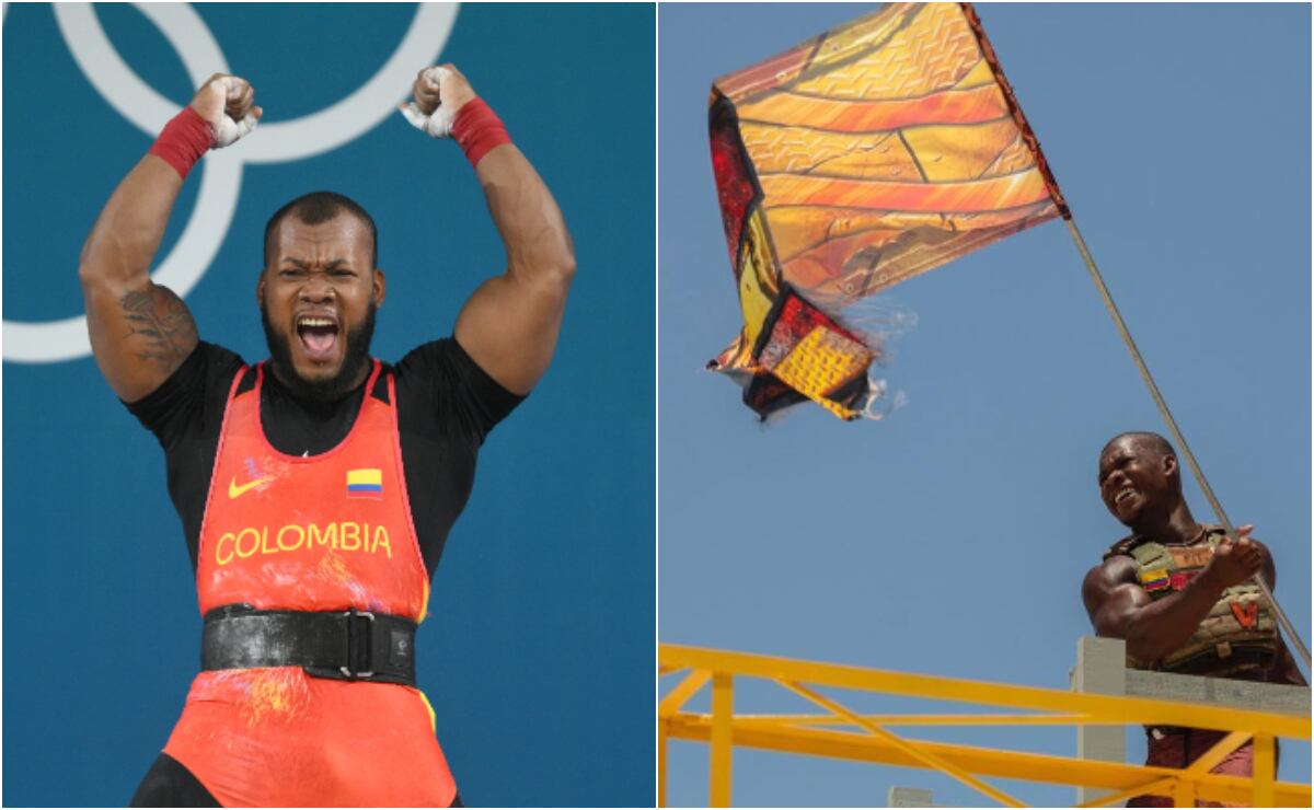 Yeison López ganó medalla de plata en los Juegos Olímpicos París 2024 por levantamiento de pesas, pero también ganó el Desafío Super Humanos en 2018.