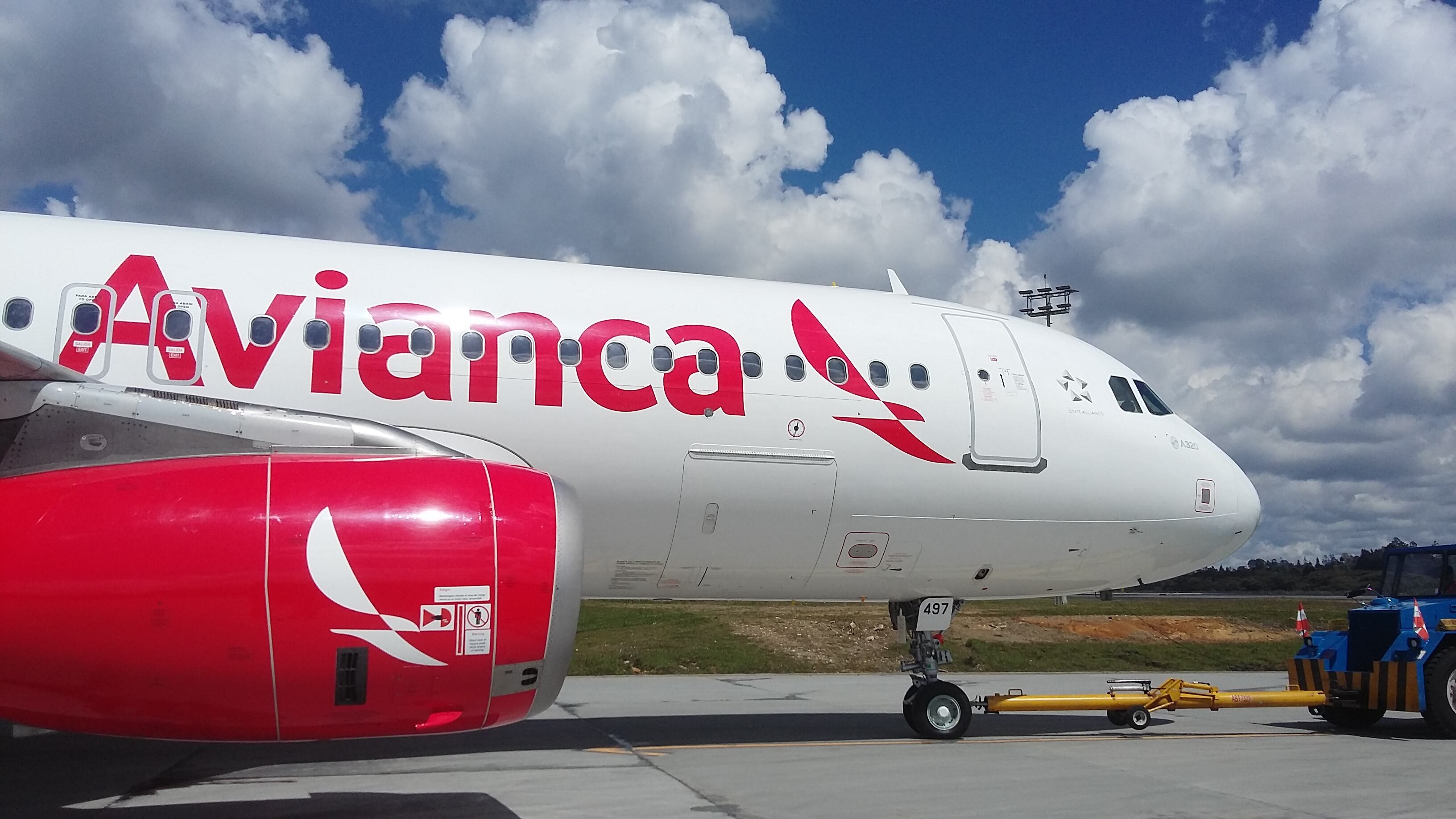 Avión de Avianca