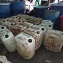 Los insumos usados para la preparación de la cocaína fueron destruidos.